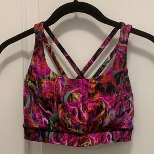 lululemon athletica Colourful Strappy Sports Bra